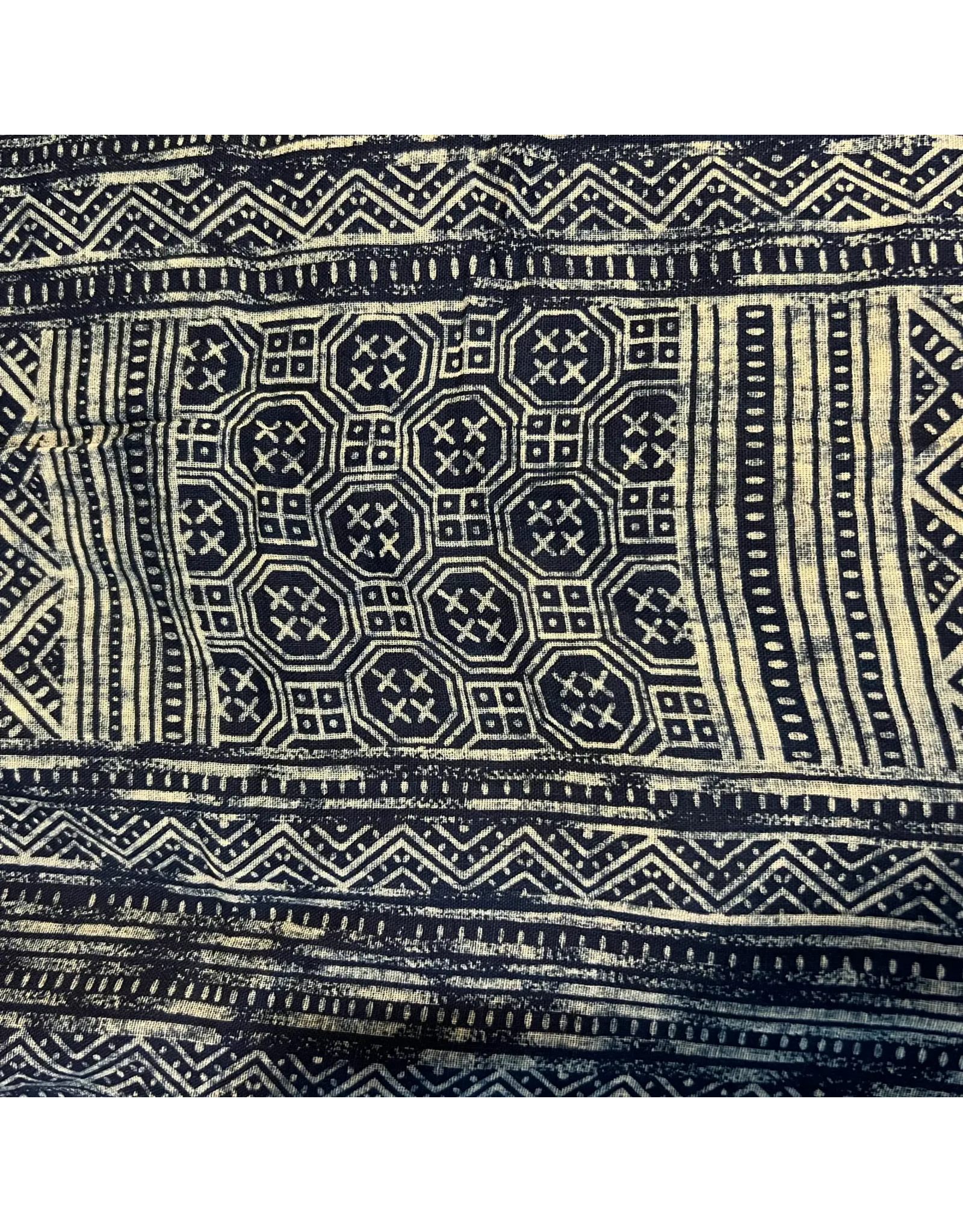 Organic Cotton Hand Dyed, Indigo Bed Cover, Thailand