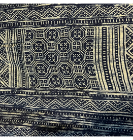 Organic Cotton Hand Dyed, Indigo Bed Cover, Thailand
