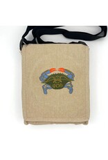 Embroidered Animal Field Bag, Nepal Embroidered Animal Field Bag, Nepal