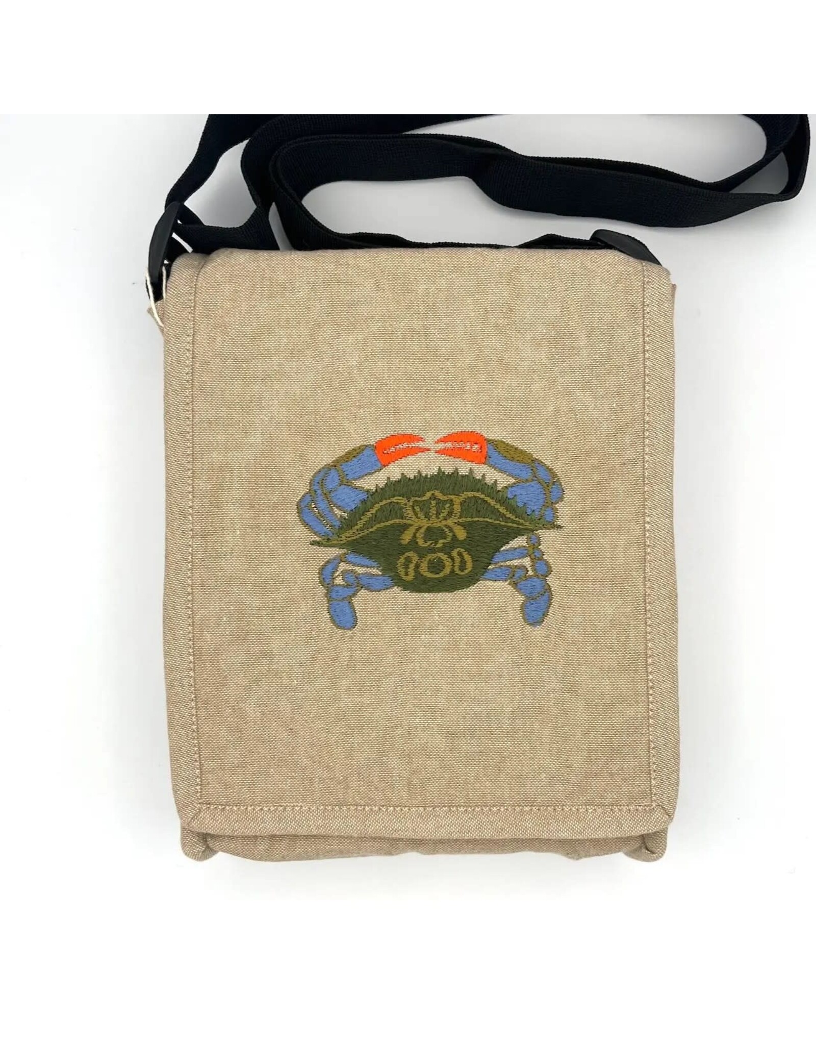 Embroidered Animal Field Bag, Nepal