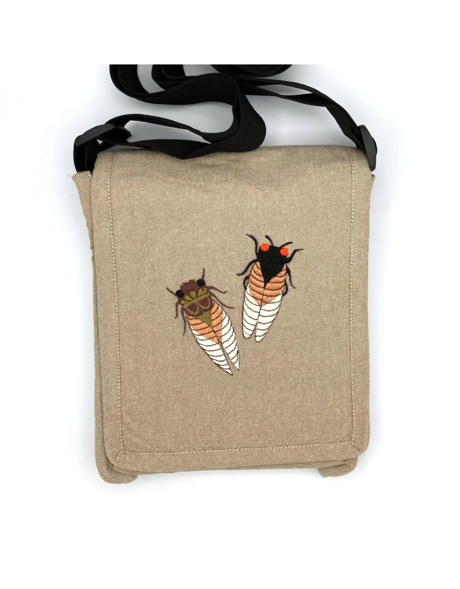 Embroidered Animal Field Bag, Nepal