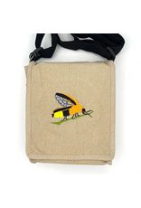 Embroidered Animal Field Bag, Nepal Embroidered Animal Field Bag, Nepal