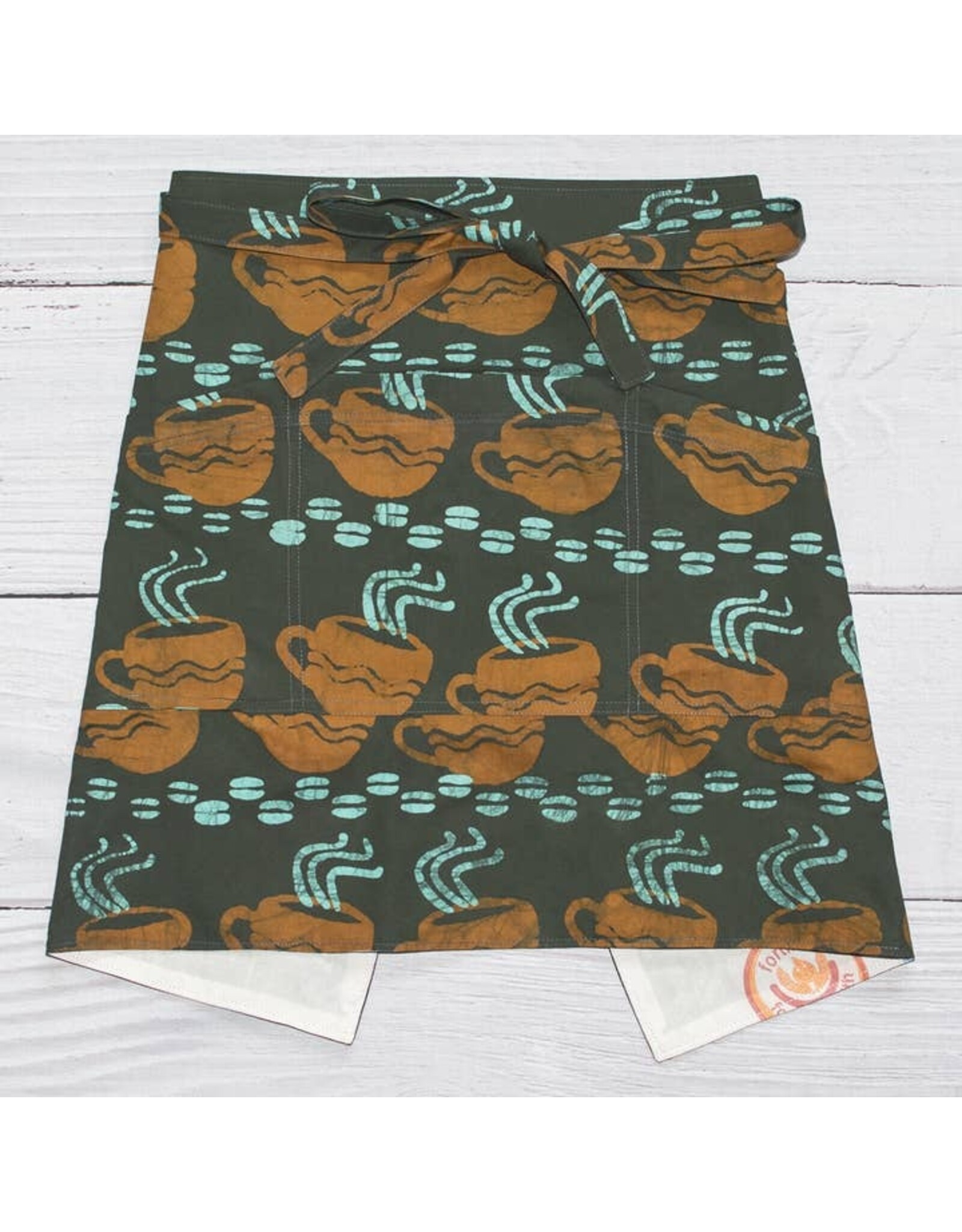 Apron Bistro: Coffee Cups Brown