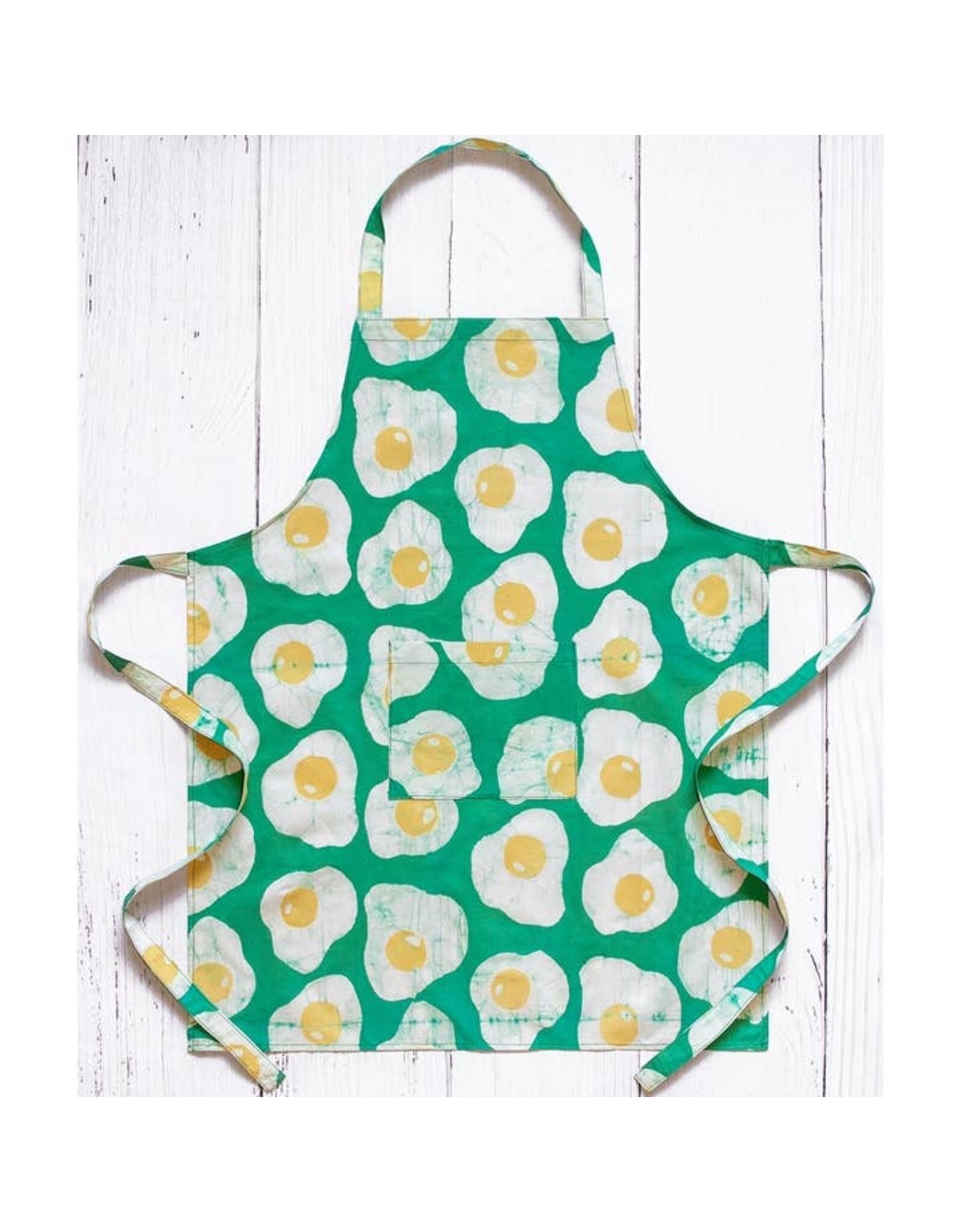 Apron Reversible Eggs Green