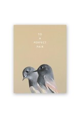 Bird Pair Wedding Greeting Card