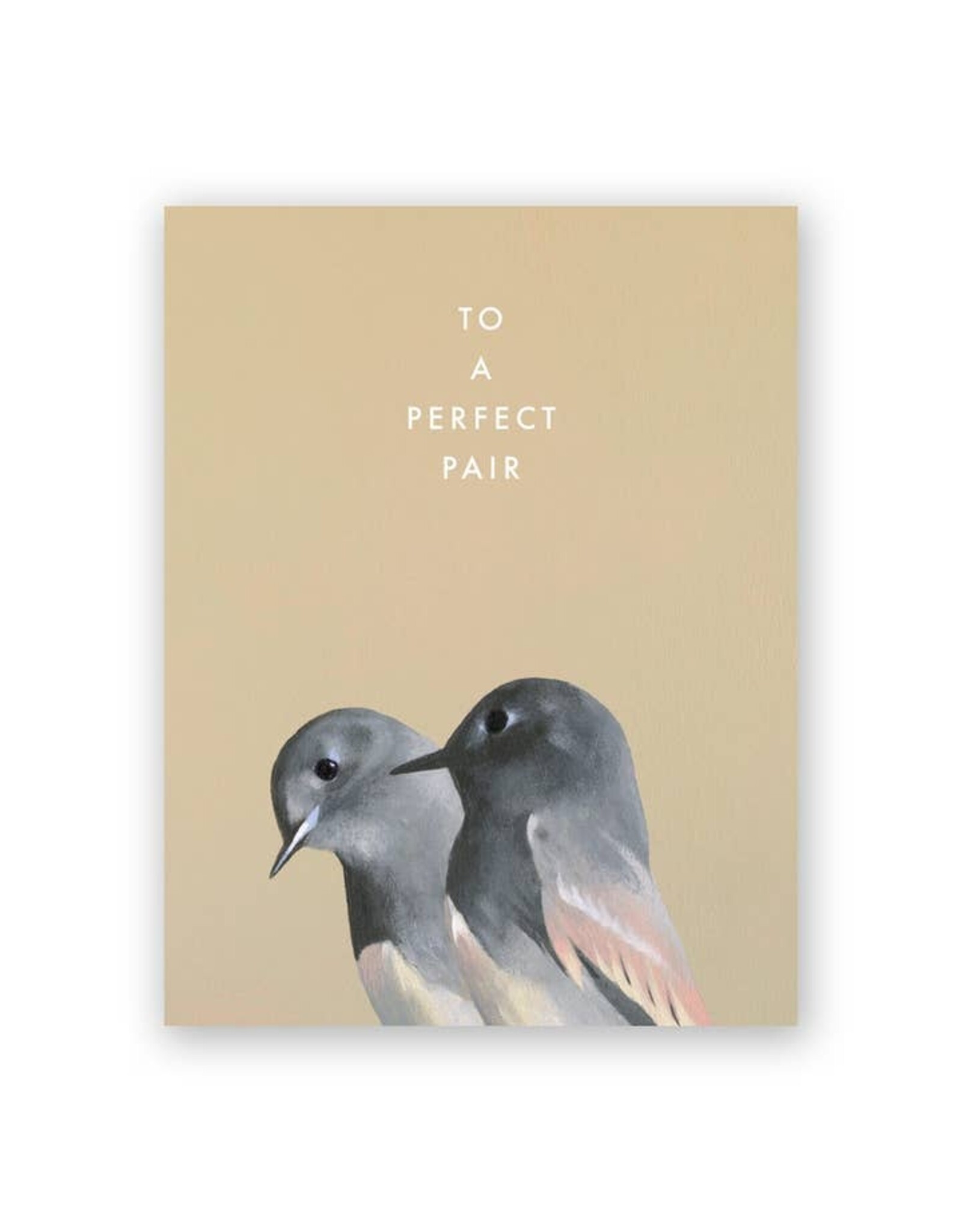 Bird Pair Wedding Greeting Card
