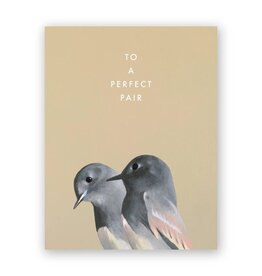 Bird Pair Wedding Greeting Card