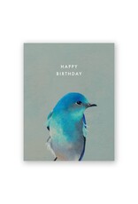 Bluebird Birthday Greeting Card