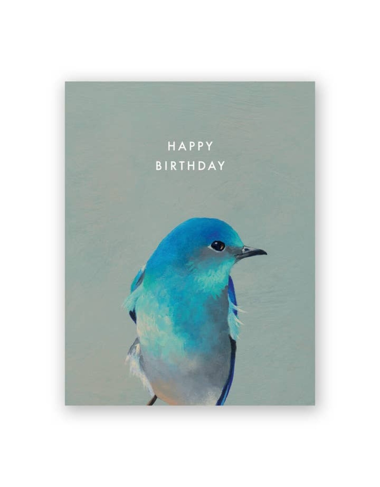 Bluebird Birthday Greeting Card