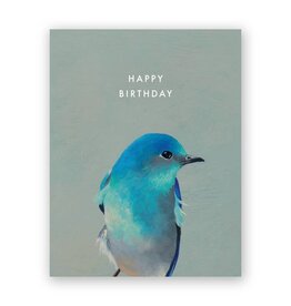 Bluebird Birthday Greeting Card