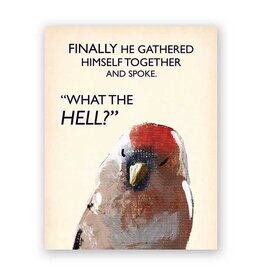 Finally He Gathered Himself Greeting Card