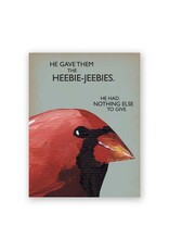 Heebie Jeebies Greeting Card
