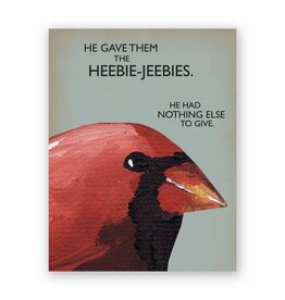 Heebie Jeebies Greeting Card