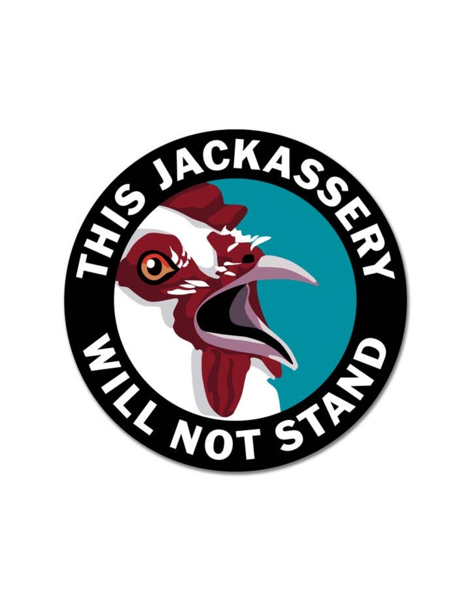 Jackassery Vinyl Sticker