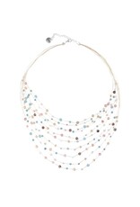 Trade roots Reena Silk Beaded Necklace