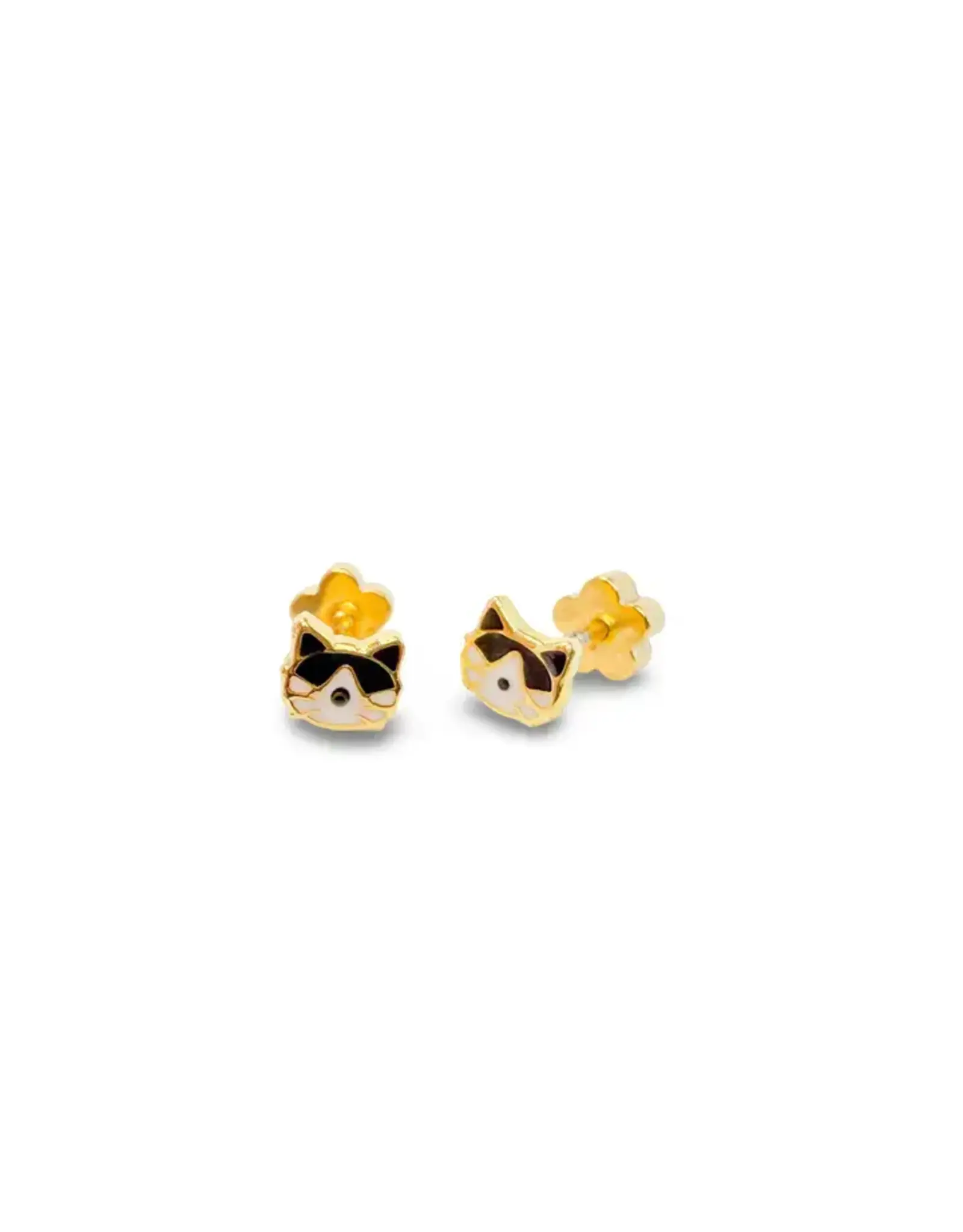 Cat Tiny Stud Earrings