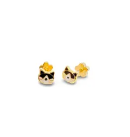 Cat Tiny Stud Earrings