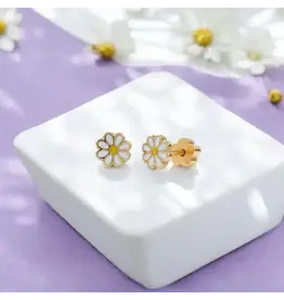 Daisies Tiny Stud Kids Earrings