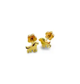 Dog Tiny Stud Earrings