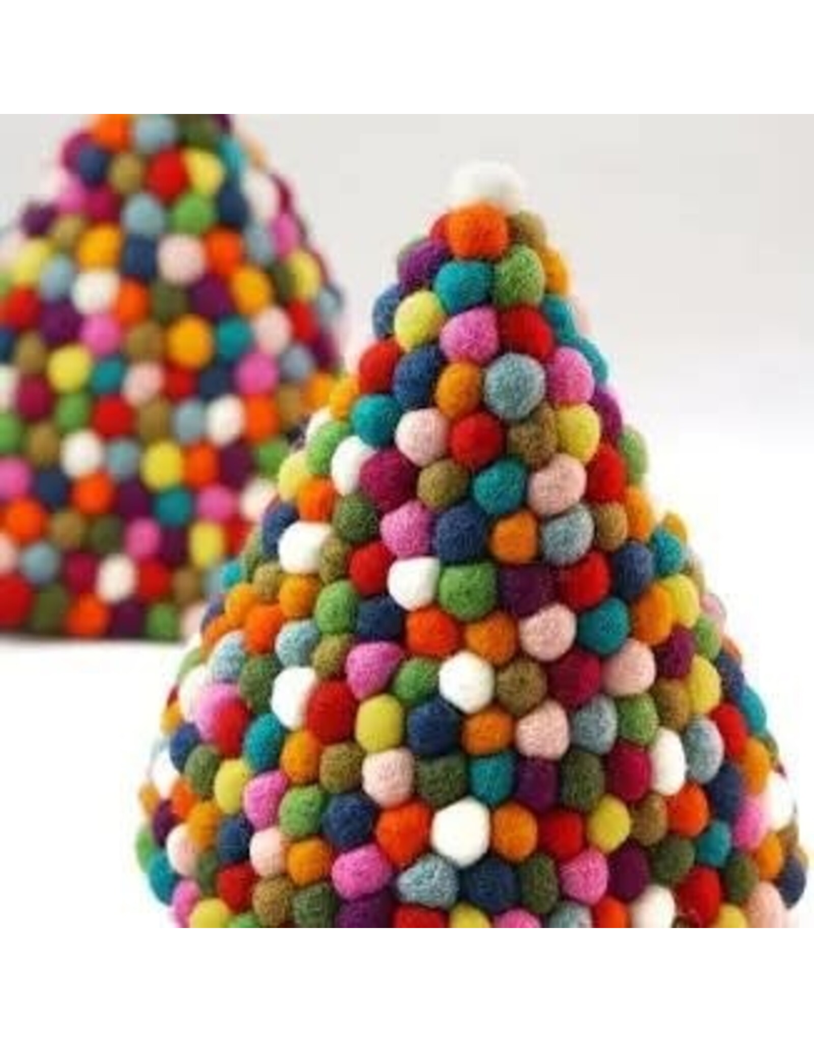 Felt Ball Cone Tree , Nepal