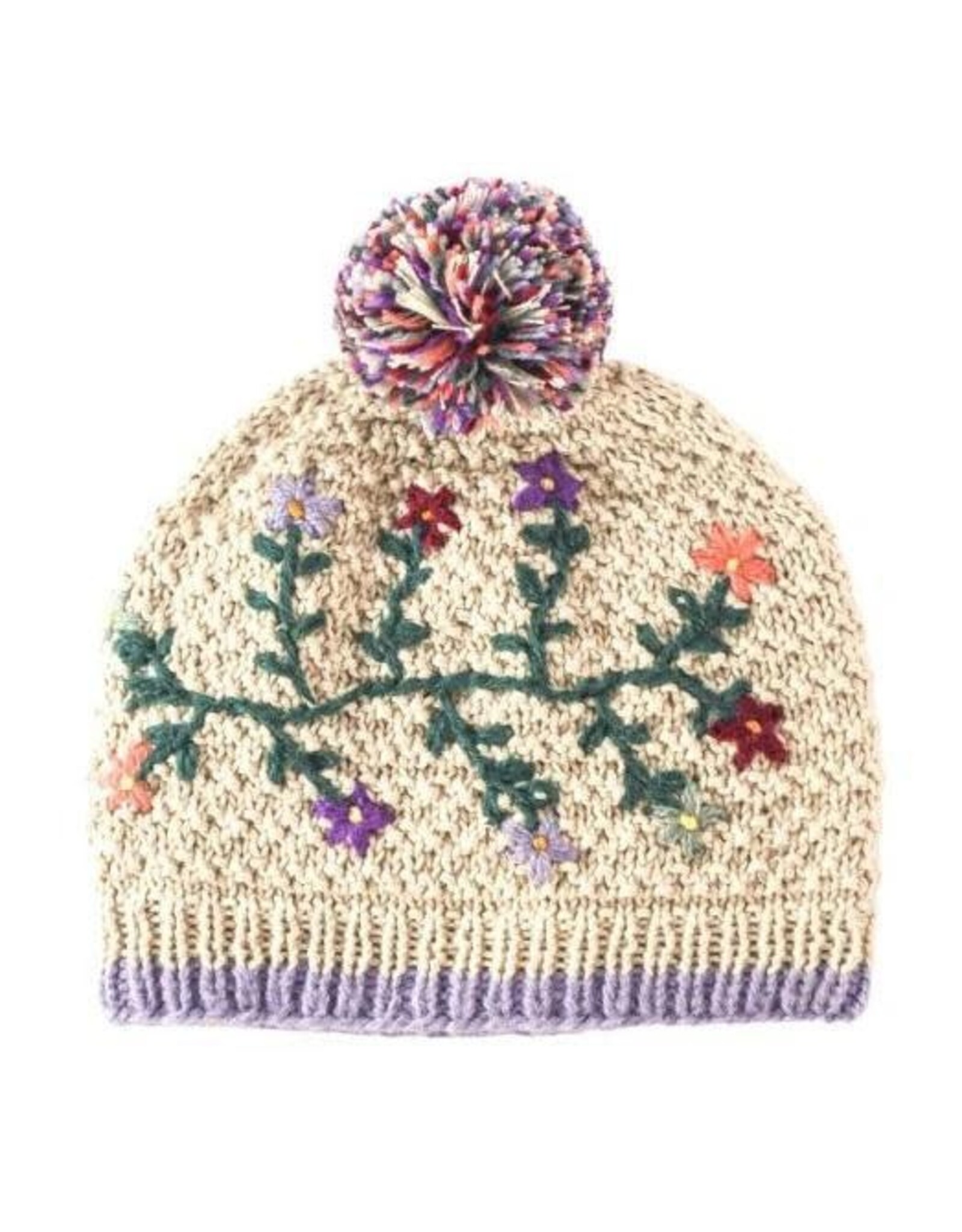 Knit Flora Hat, Peru/Bolivia