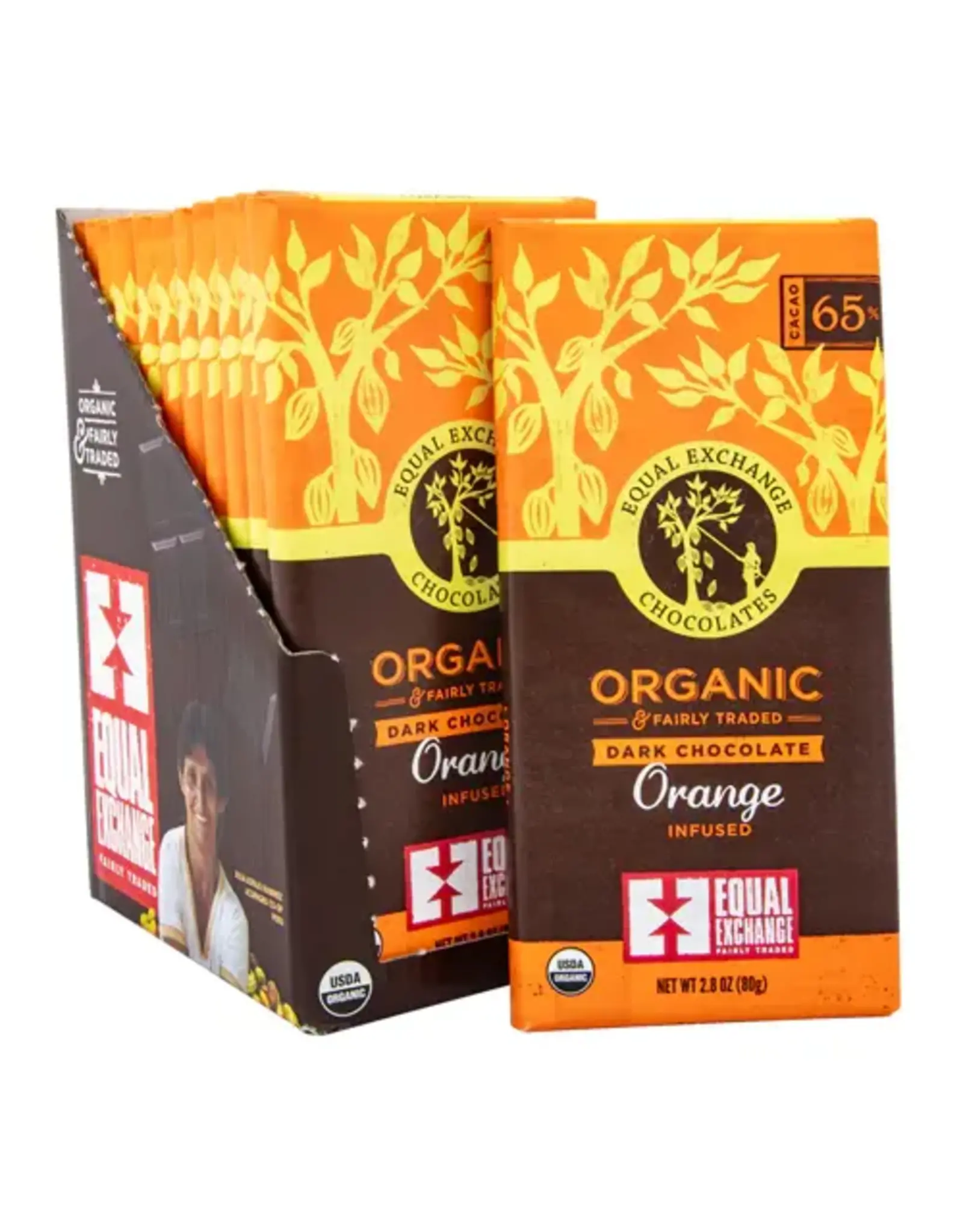 Trade roots Organic Dark Chocolate Orange Bar