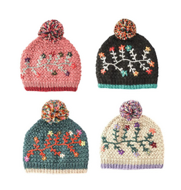 Knit Flora Hat, Peru/Bolivia