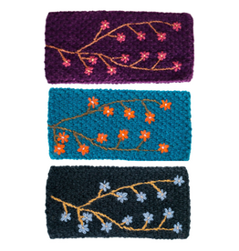 Trade roots Embroidered Earwarmer, Mulitple colors