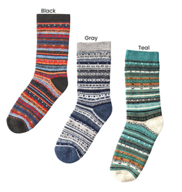 Andean Wool Socks, Peru