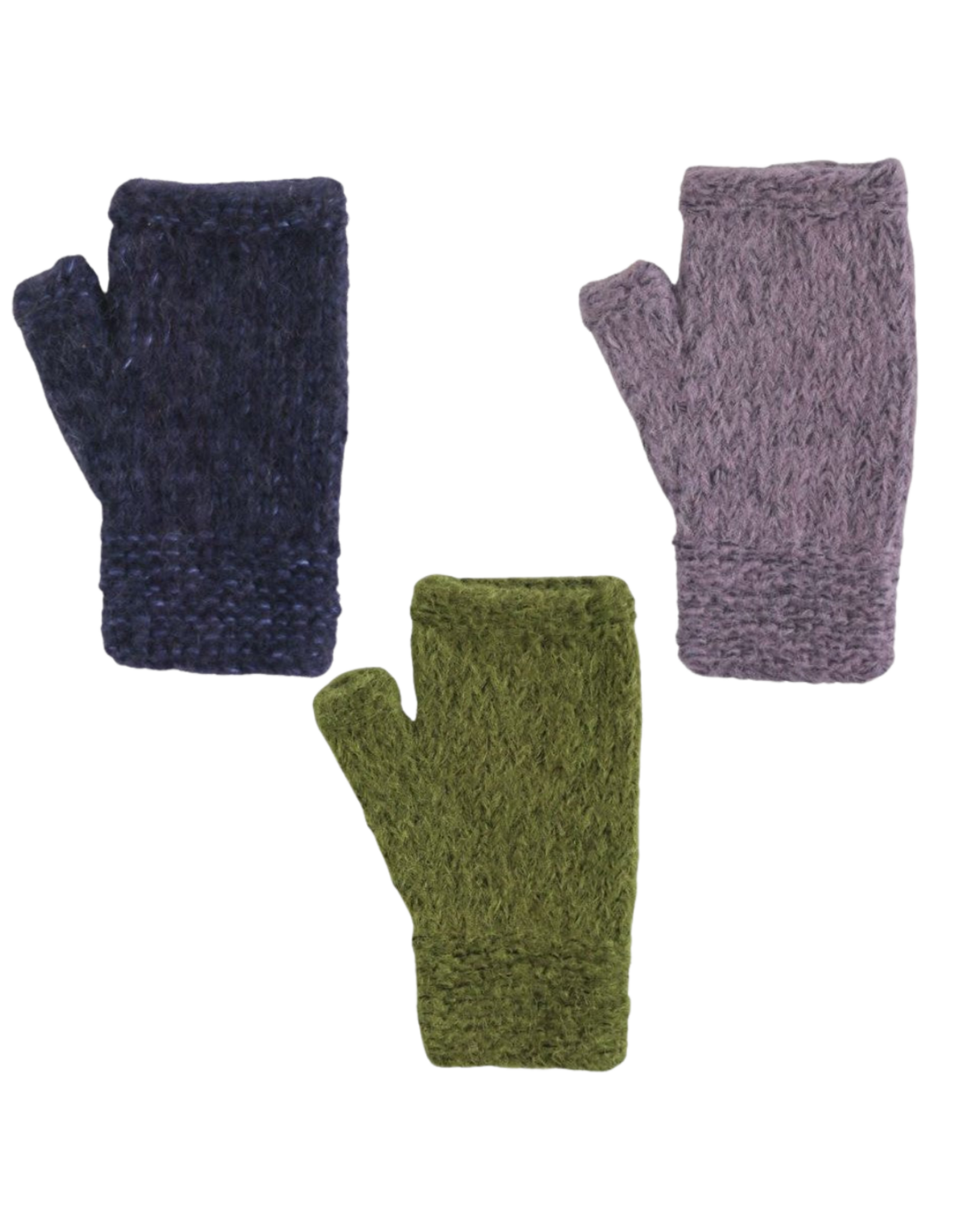 Kunu Wrist Warmer, Alpaca/Cotton Blend, (assorted colors) Peru