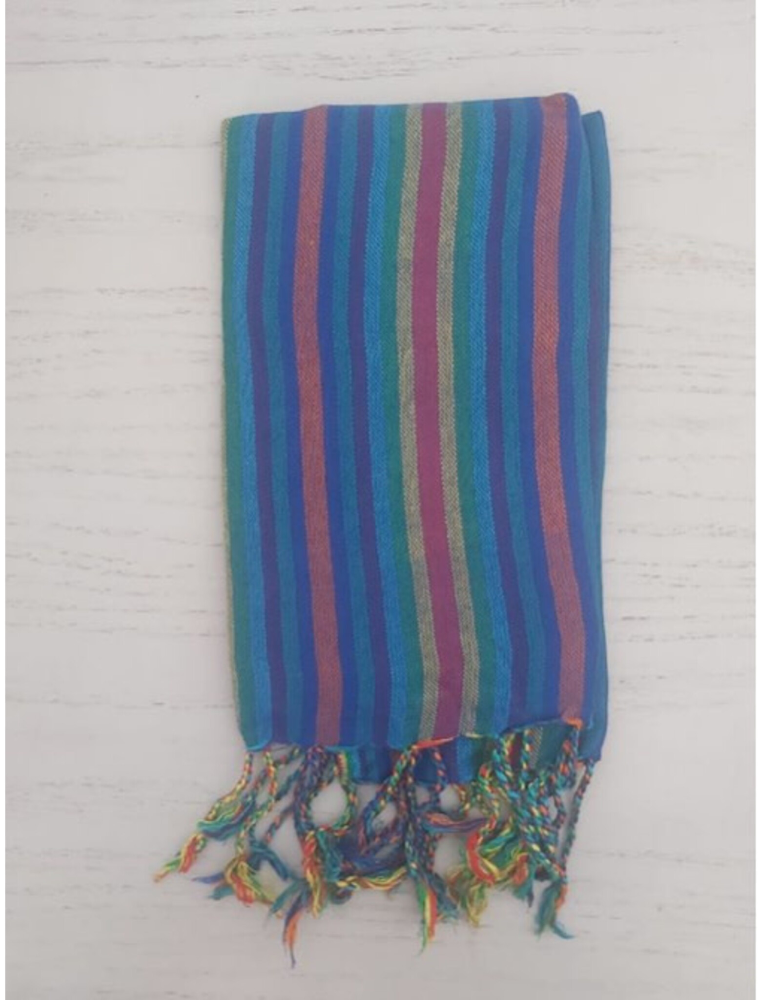 Egyptian Scarf, Stripes, Bamboo