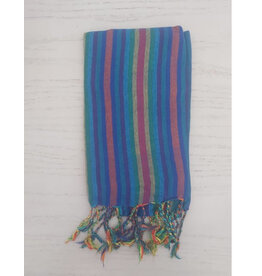 Egyptian Scarf, Stripes, Bamboo