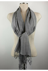 Egyptian Scarf, Stripes, Bamboo