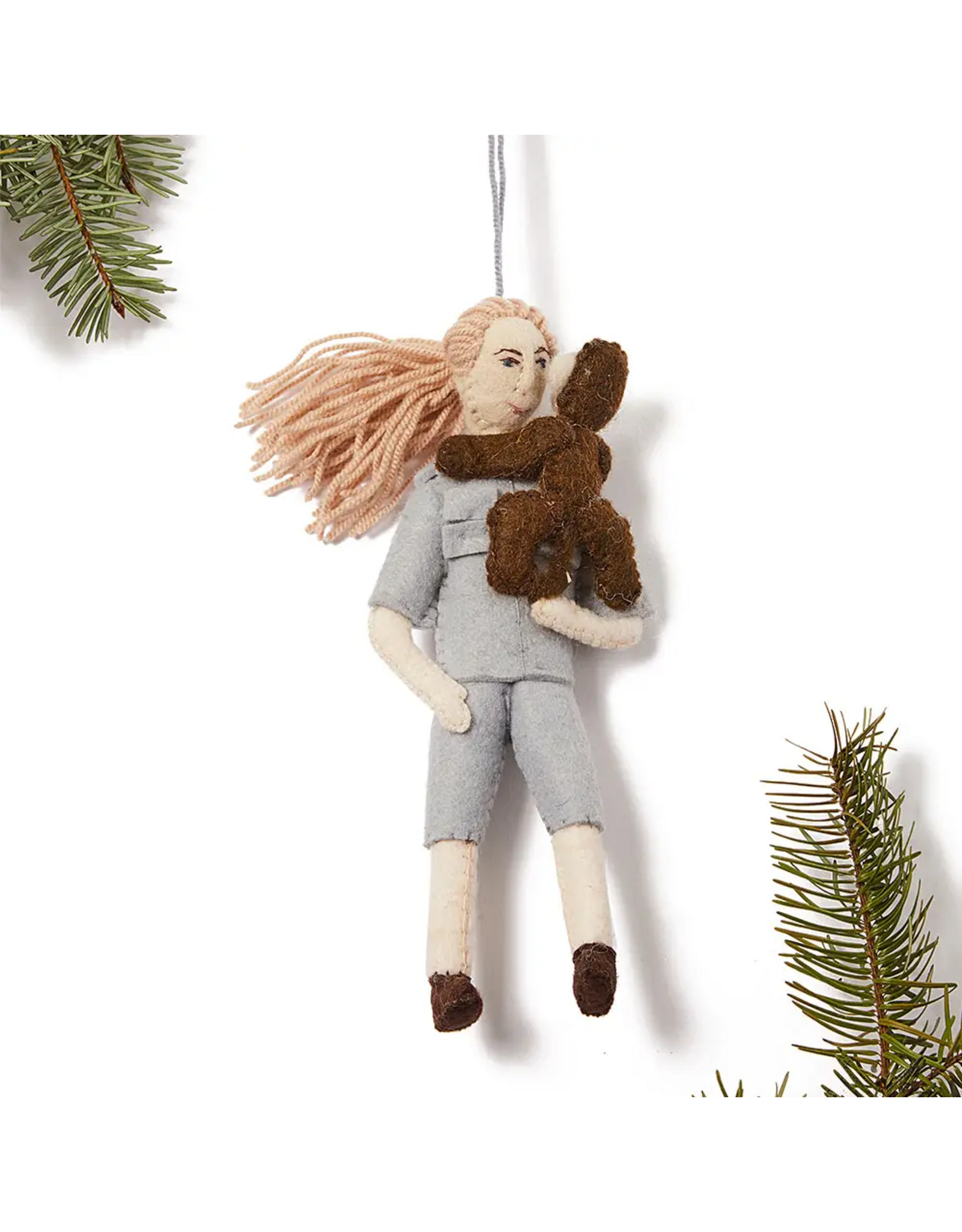 Jane Goodall Ornament,  kyrgyzstan
