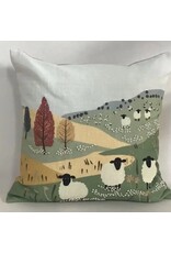 Wandering Sheep Meadow Pillow, India