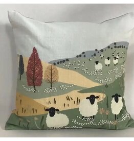 Wandering Sheep Meadow Pillow, India