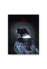 Bah Humbug Raven Holiday Card