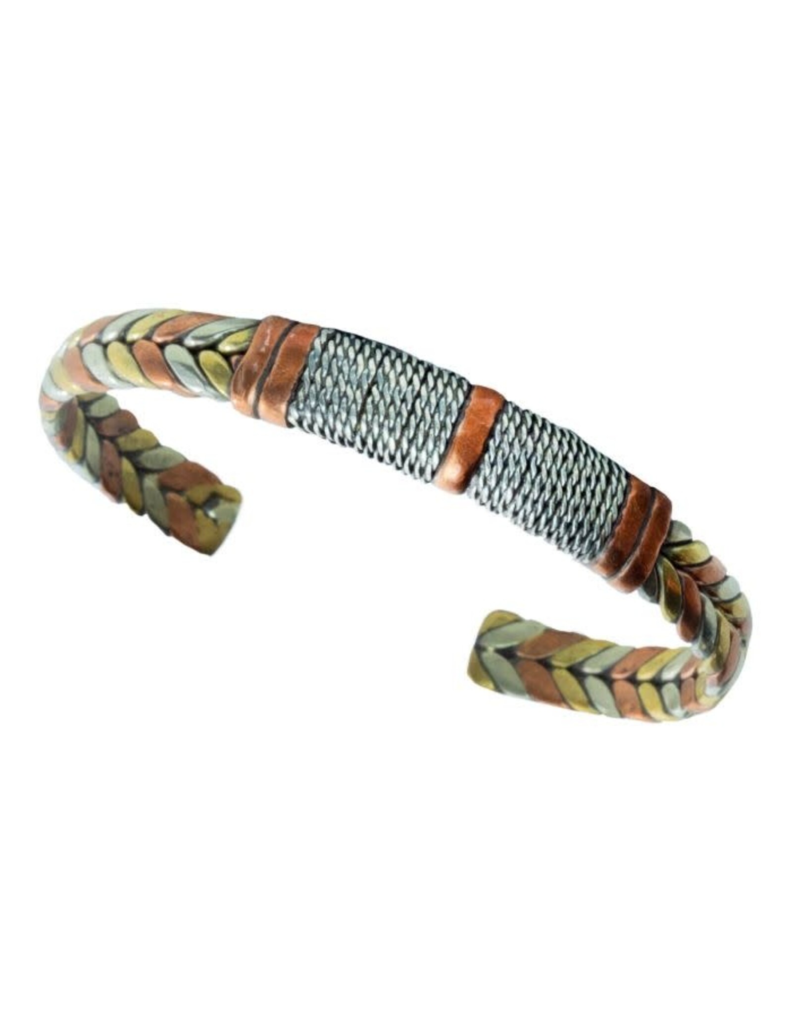 Healing Spiral Copper Bracelet, Nepal