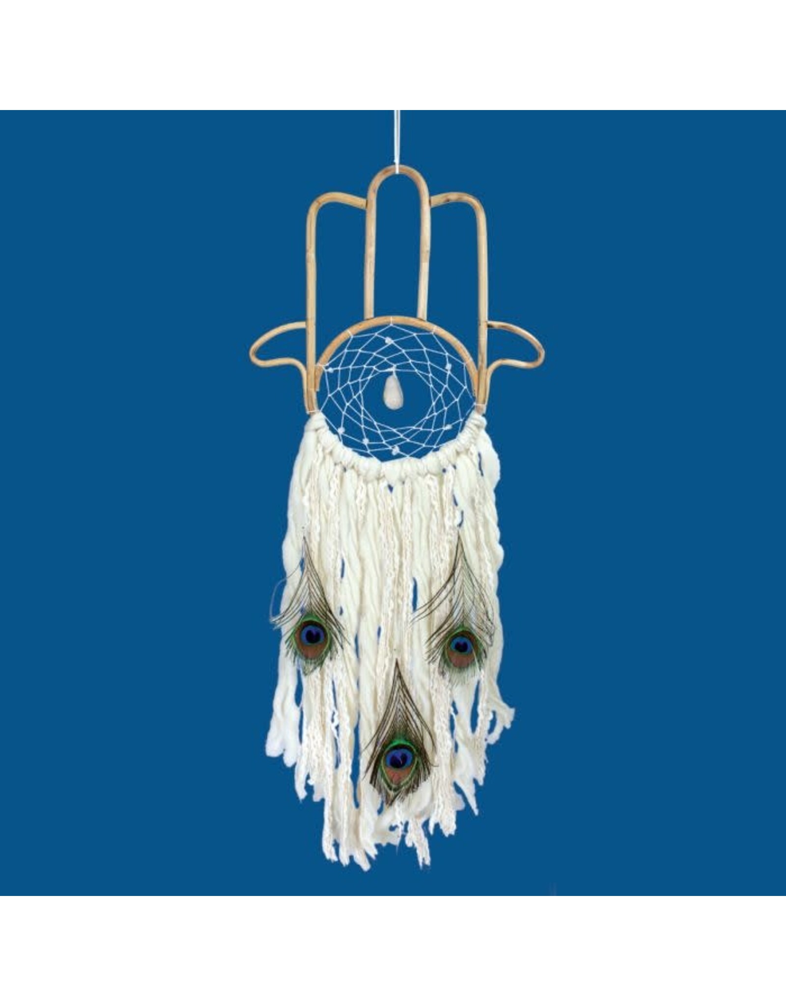 Hamsa Geode Wall Hanging, Nepal