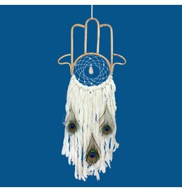 Hamsa Geode Wall Hanging, Nepal