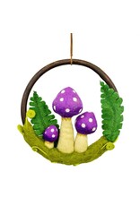 Trade roots Forest Felt Ring, Nepal Trade roots Forest Felt Ring, Nepal