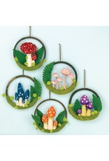 Trade roots Forest Felt Ring, Nepal Trade roots Forest Felt Ring, Nepal