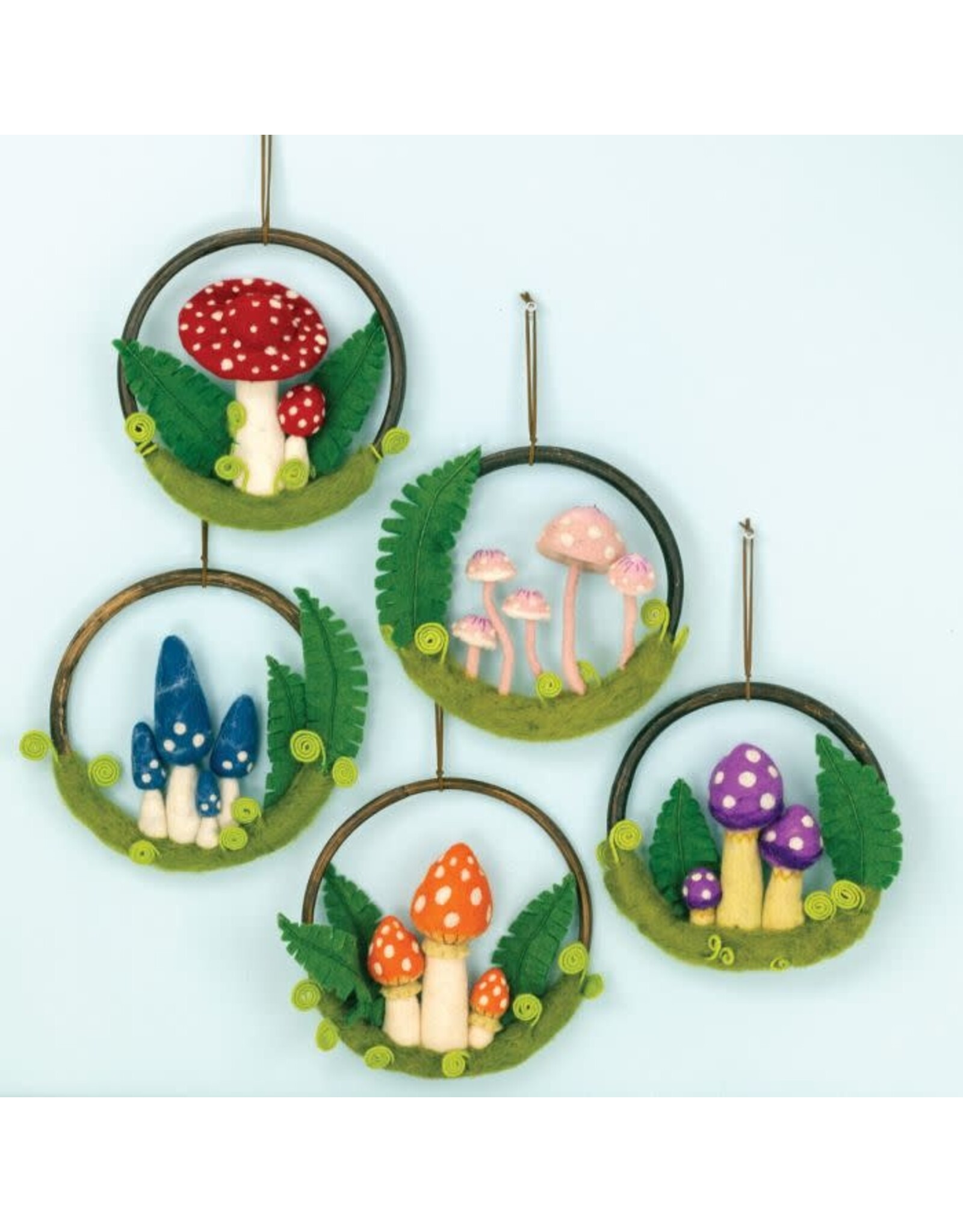 Trade roots Forest Felt Ring, Nepal