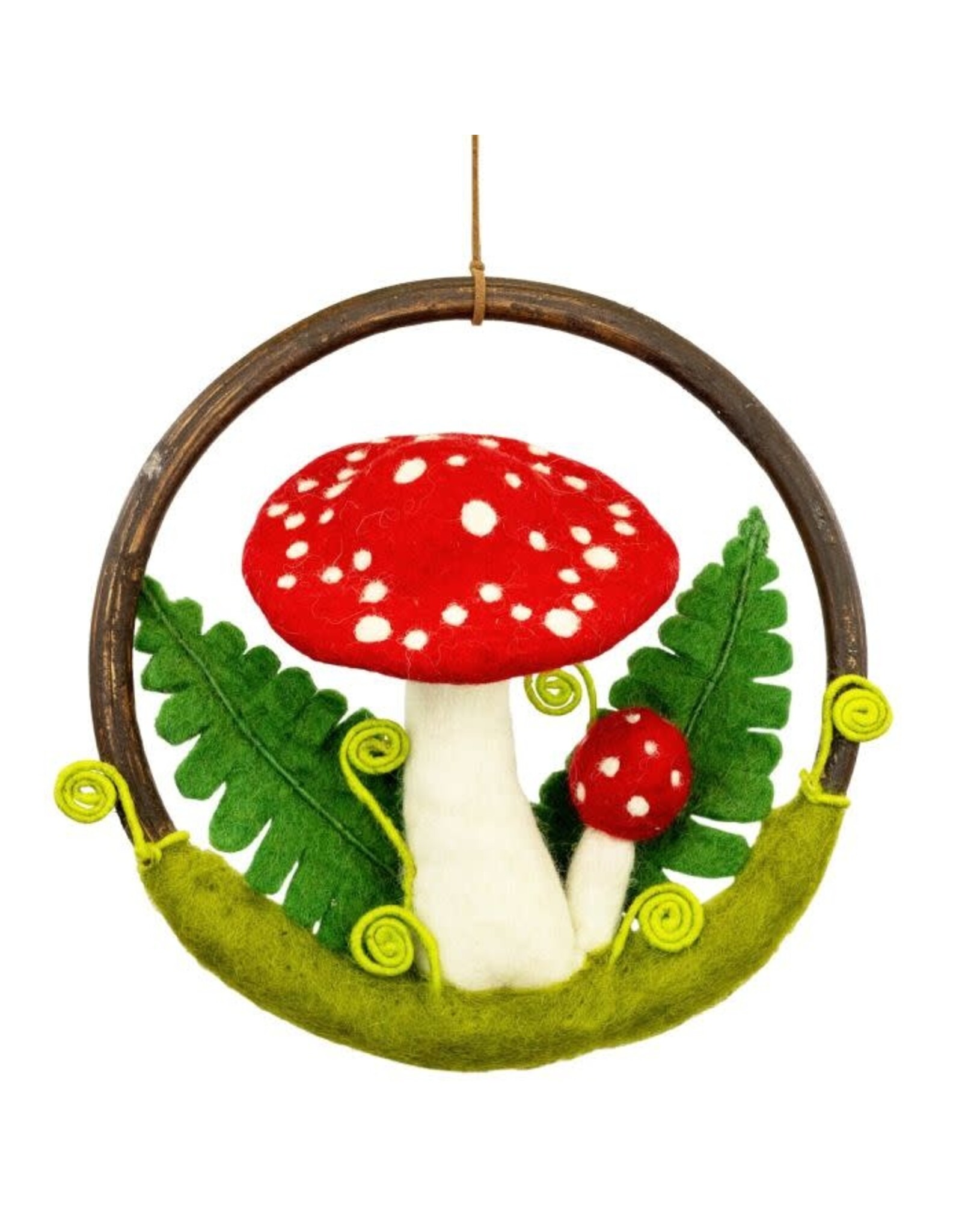 Trade roots Forest Felt Ring, Nepal