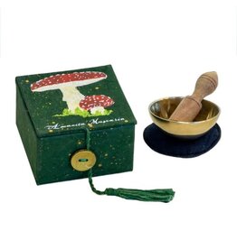 Trade roots Mini Mediation Bowl, Mushroom 2", Nepal