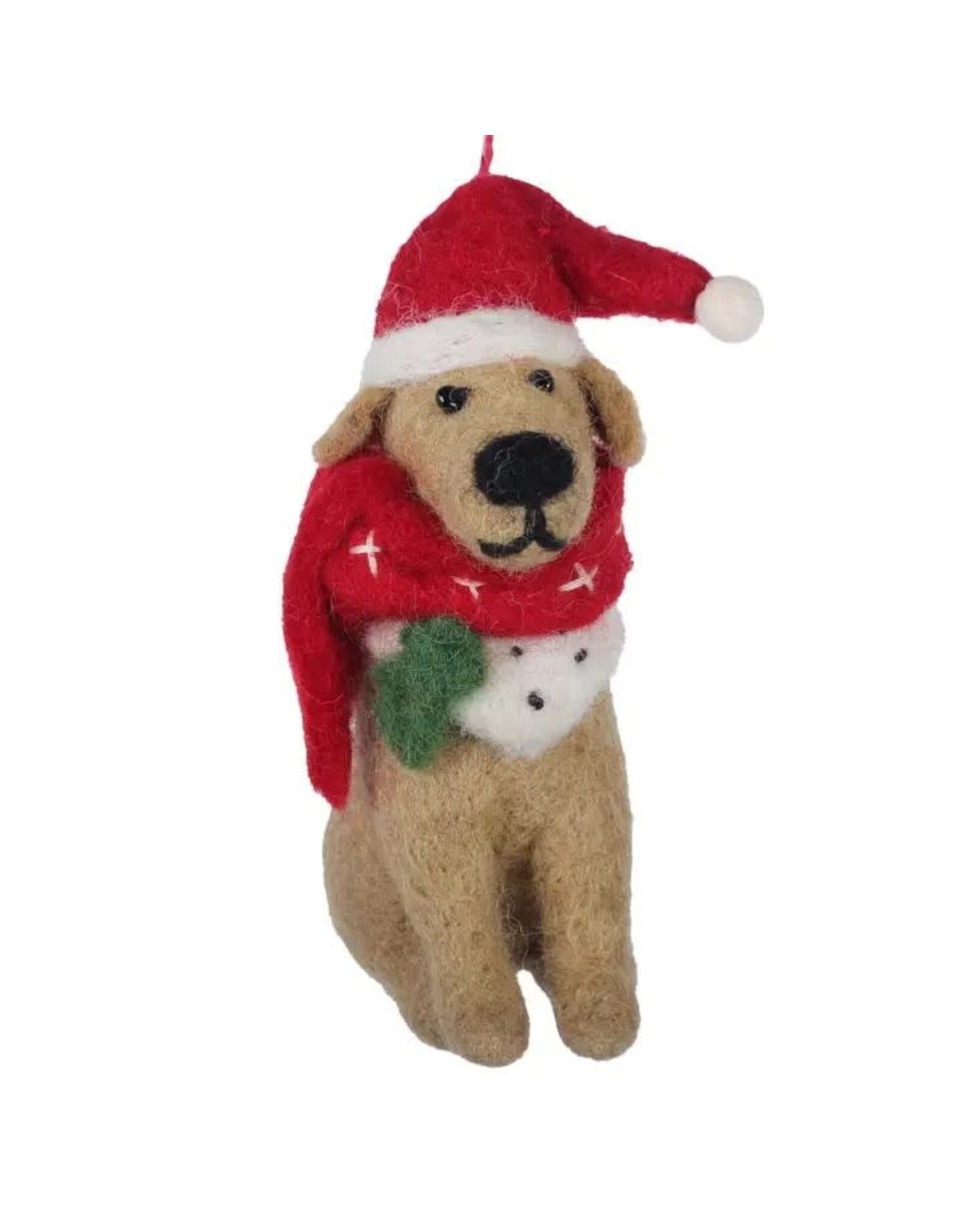 Thoughtful Kitty painted haitian steel drum wall art 14.5 in