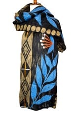 Abstract Garden Scarf, Nepal