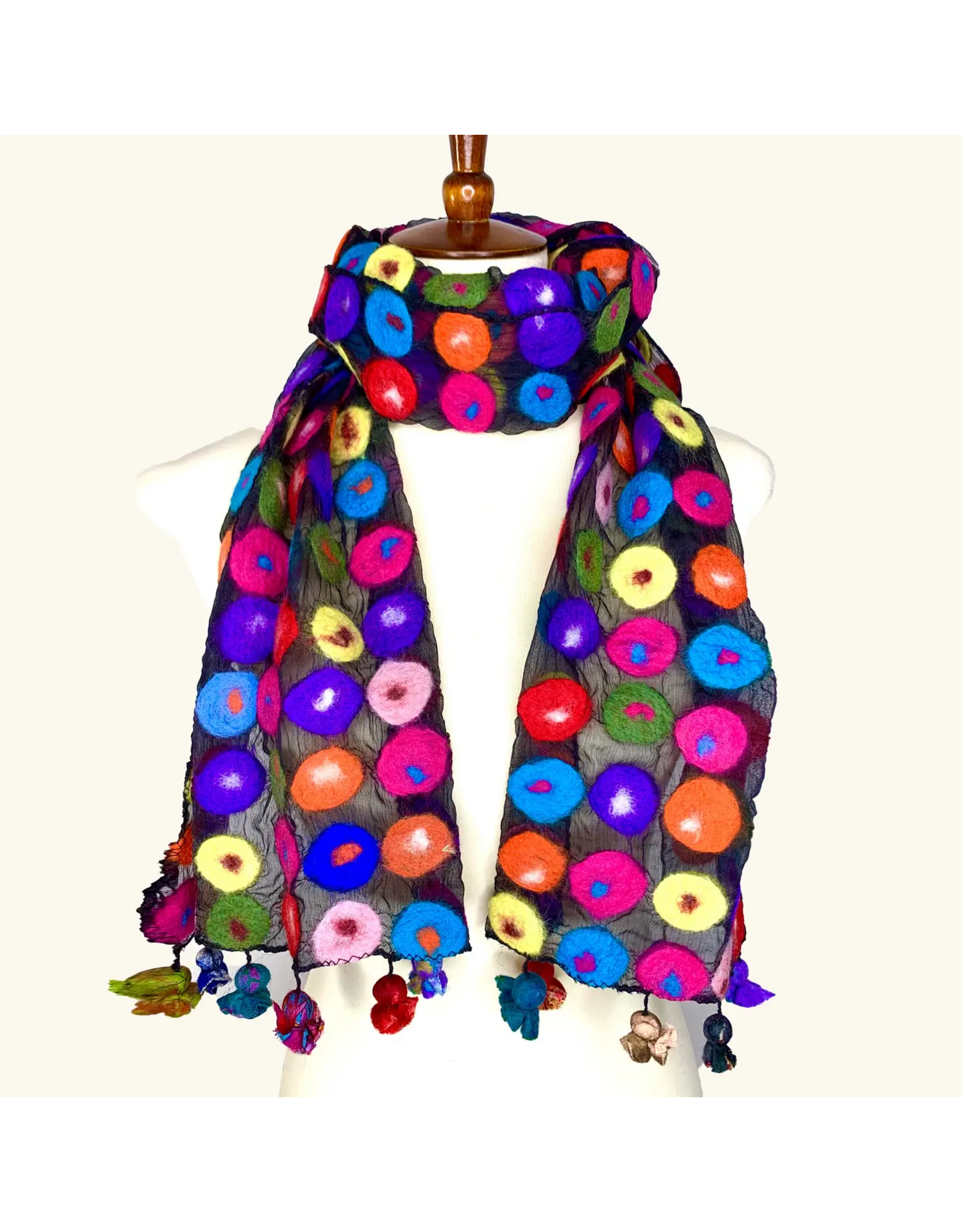 Polka Dot Scarf, Nepal