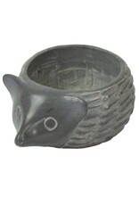 Soapstone hedgehog bowl