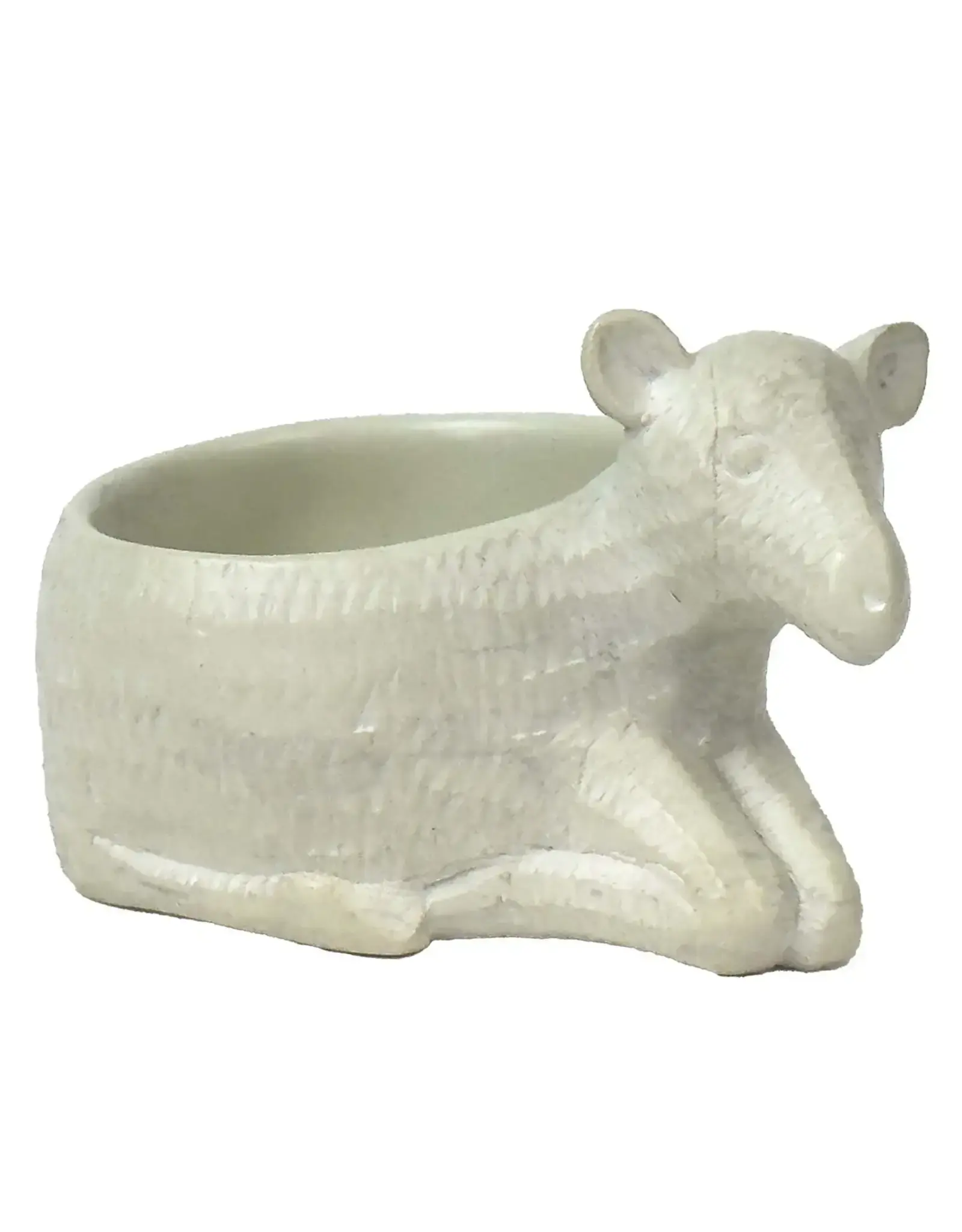 soapstone lamb bowl